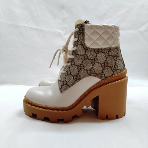 Gucci Boots Women Whites PVC mon-687-092125 - Picture 3 of 9